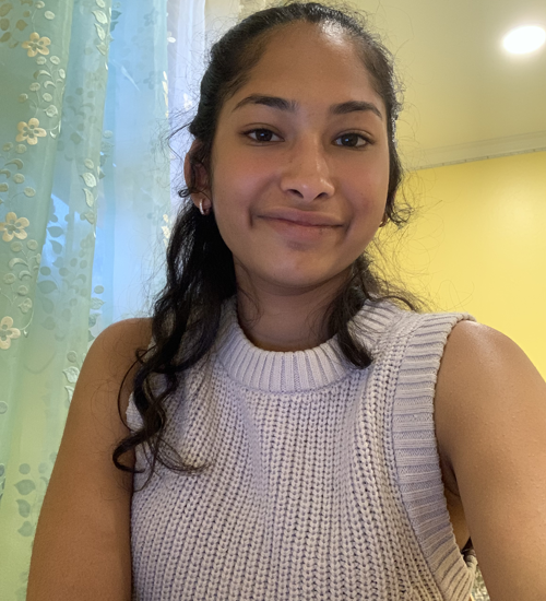 Social Media volunteer Aditi Singasani.