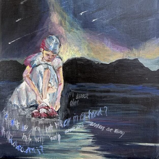 Bethanie Lee of Lynbrook High School's 3rd place winning art piece.