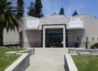 Front entrance of the Triton Museum of Art, Santa Clara, CA.